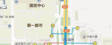国贸大厦地图